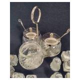 Three-Jar Serving Dish + Oodles of Salt & Pepper Shakers