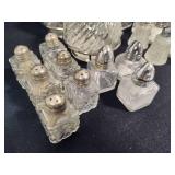 Three-Jar Serving Dish + Oodles of Salt & Pepper Shakers