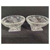 Waterford Crystal "Arcade" Votive Candle Holders