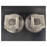 Waterford Crystal "Arcade" Votive Candle Holders