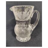 Edinburgh Crystal Thistle Pattern Water Pitcher