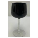 1967-74 Fostoria Precedence Onyx Wine Glasses