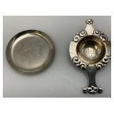 Vintage Silver Plated Colbalt Blue Salt And Pepper Shakers, Weiner Dog Spoon Rests  And more