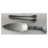 Vintage Silver Plated Colbalt Blue Salt And Pepper Shakers, Weiner Dog Spoon Rests  And more