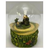 Misc. Panda Bear Collectibles (Snow Globe Leaks When Tipped)