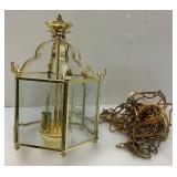 Misc. Vintage Lamps Including Lake Superior Agate Church Lamp And More