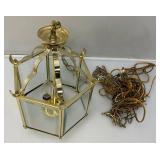 Misc. Vintage Lamps Including Lake Superior Agate Church Lamp And More