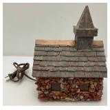 Misc. Vintage Lamps Including Lake Superior Agate Church Lamp And More