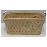 Vintage Large Basket, Wooden Shelves And More