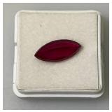AGI Labs Natural Red Beryl 3.90 Ct. Marquise Cut (With Card)