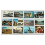 Large Group Misc. Vintage Collectible Postcards And Stamps