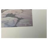 Unframed MARIO FERNANDEZ Golden Eagle Print 64/200 19" x 24"