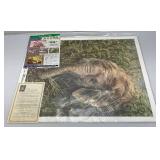 Unframed GAIL ADAMS "Youth In Motion" Elephant Print With COA 23" x 29"