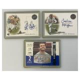 Misc. Autographed Sports Cards Including Aundrae Allison And More (In Protective Sleeves)