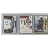 Misc. Autographed Sports Cards Including Aundrae Allison And More (In Protective Sleeves)