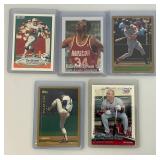 Misc. Sports Cards Including Dan Marino And More (In Protective Sleeves)