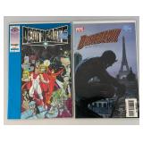 Misc. Vintage Comics Including "DAREDEVIL" And More (Bagged And Carded)