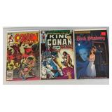 Misc. Vintage Comics Including "CONAN" And More (Bagged And Carded)