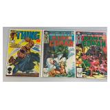 Misc. Vintage Comics Including "THE THING" And More (Bagged And Carded)