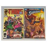 Misc. Vintage Comics Including "THE THING" And More (Bagged And Carded)