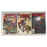 Misc. Vintage Comics Including "SUPERBOY" And More (Bagged And Carded)
