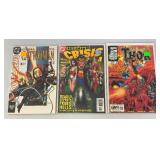 Misc. Vintage Comics Including "INFINITE CRISIS" And More (Bagged And Carded)