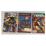 Misc. Vintage Comics Including "CONAN THE KING" And More (Bagged And Carded)
