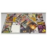 Misc. Vintage Comics Including "SPIDERMAN" And More (Bagged And Carded)