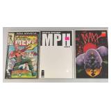 Misc. Vintage Comics Including "SPIDERMAN" And More (Bagged And Carded)