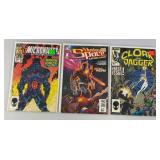 Misc. Vintage Comics Including "SPIDERMAN" And More (Bagged And Carded)