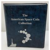 Album Of Collectible Enameled Kennedy Half Dollars The American Space Coin Collection In Album Uncirculated