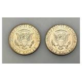 Collectible Enameled Kennedy Half Dollars "Elvis Presley"  Uncirculated