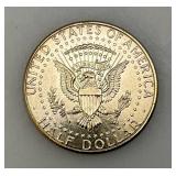 Collectible Enameled Kennedy Half Dollars War Related  Uncirculated