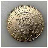 Collectible Enameled Kennedy Half Dollars Civil War Related  Uncirculated