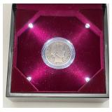 1899 Silver Barber Half Dollar In Lighted Case