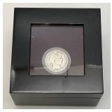 1899 Silver Barber Half Dollar In Lighted Case