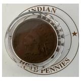 Misc. Indian Head Pennies In Protective Cases