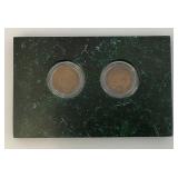 Misc. Indian Head Pennies In Protective Cases