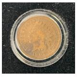 Misc. Indian Head Pennies In Protective Cases