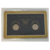 The US Commemorative Gallery " Great American Double 1938 Dated Nickels"