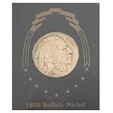The US Commemorative Gallery " Great American Double 1938 Dated Nickels"