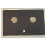 The US Commemorative Gallery " Great American Double 1938 Dated Nickels"