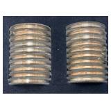 Collection Of 50 Statehood Quarters In Carrying Case (All Uncirculated)