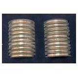 Collection Of 50 Statehood Quarters In Carrying Case (All Uncirculated)