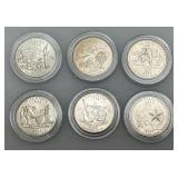 Uncirculated Statehood Quarters (In Plastic Protectors)