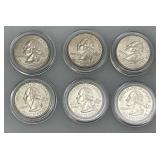 Uncirculated Statehood Quarters (In Plastic Protectors)