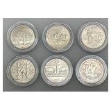 Uncirculated Statehood Quarters (In Plastic Protectors)