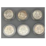Uncirculated Statehood Quarters (In Plastic Protectors)
