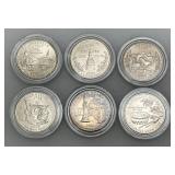 Uncirculated Statehood Quarters (In Plastic Protectors)