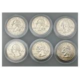 Uncirculated Statehood Quarters (In Plastic Protectors)